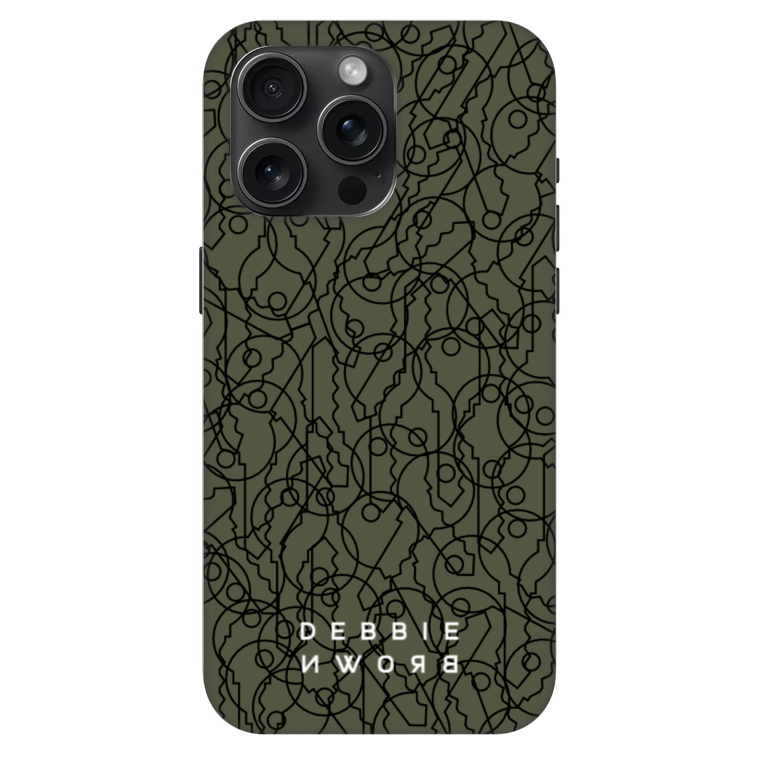 Picasee Fashion Case MagSafe na Apple iPhone 15 Pro Max - UNLOCK YOURSELF