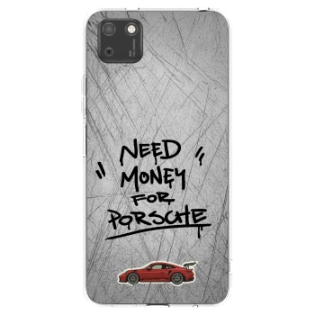 Picasee silikonowe przeźroczyste etui na Huawei Y5P - Grey Drift