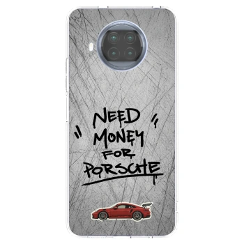 Picasee silikonowe przeźroczyste etui na Xiaomi Mi 10T Lite - Grey Drift
