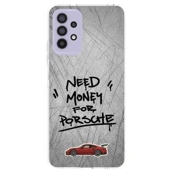 Picasee silikonowe przeźroczyste etui na Samsung Galaxy A32 4G SM-A325F - Grey Drift