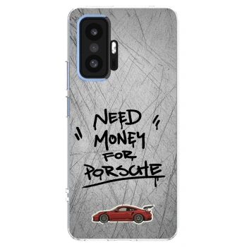 Picasee silikonowe przeźroczyste etui na Xiaomi 11T - Grey Drift