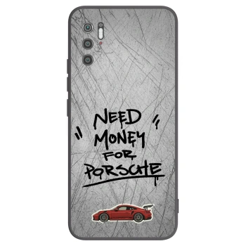 Picasee silikonowe czarne etui na Xiaomi Poco M3 Pro 5G - Grey Drift
