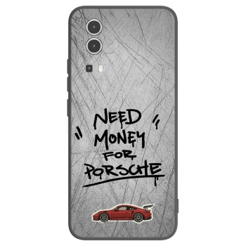 Picasee silikonowe czarne etui na Vivo Y72 5G - Grey Drift