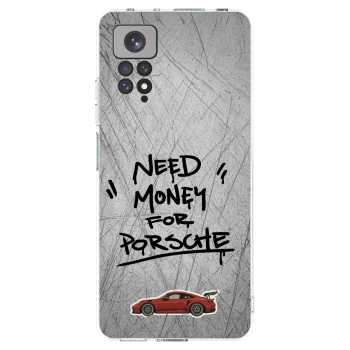 Picasee silikonowe przeźroczyste etui na Xiaomi Redmi Note 11S 4G - Grey Drift