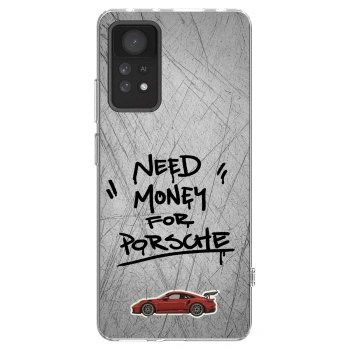 Picasee silikonowe przeźroczyste etui na Xiaomi Redmi Note 11 Pro - Grey Drift