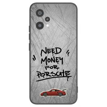 Picasee silikonowe czarne etui na Realme 9 Pro 5G - Grey Drift