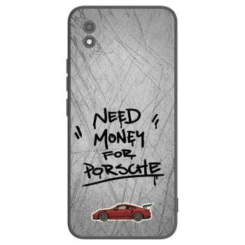 Picasee silikonowe czarne etui na Realme C11 (2021) - Grey Drift