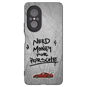 Picasee silikonowe czarne etui na Huawei Nova 9 SE - Grey Drift