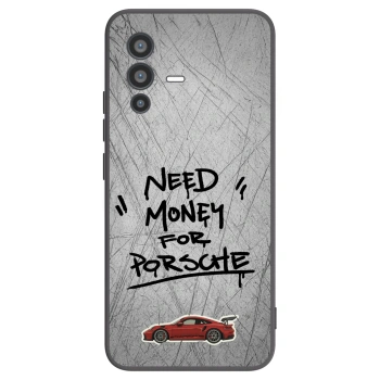 Picasee silikonowe czarne etui na Vivo V23 5G - Grey Drift