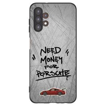 Picasee silikonowe czarne etui na Samsung Galaxy A13 4G A135 - Grey Drift