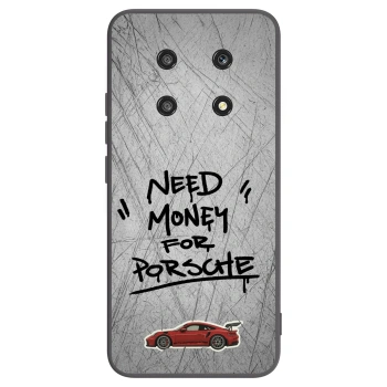 Picasee silikonowe czarne etui na Honor Magic4 Lite 5G - Grey Drift