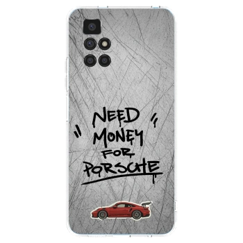 Picasee silikonowe przeźroczyste etui na Xiaomi Redmi 10 (2022) - Grey Drift