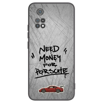 Picasee silikonowe czarne etui na Xiaomi Poco M4 Pro - Grey Drift