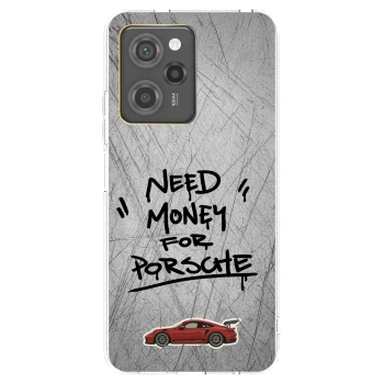 Picasee silikonowe przeźroczyste etui na Xiaomi Poco X5 Pro - Grey Drift