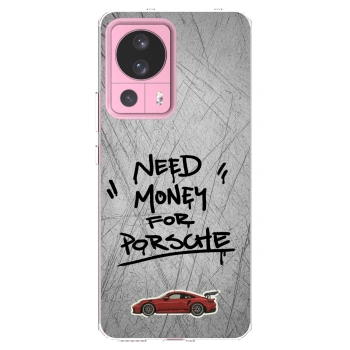 Picasee silikonowe przeźroczyste etui na Xiaomi 13 Lite - Grey Drift