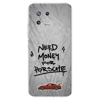 Picasee silikonowe przeźroczyste etui na Xiaomi 13 Pro - Grey Drift