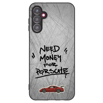 Picasee silikonowe czarne etui na Samsung Galaxy A14 4G A145R - Grey Drift