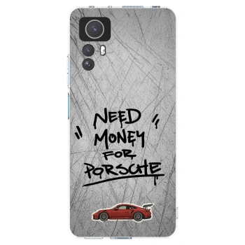 Picasee silikonowe przeźroczyste etui na Xiaomi Redmi Note 12S - Grey Drift