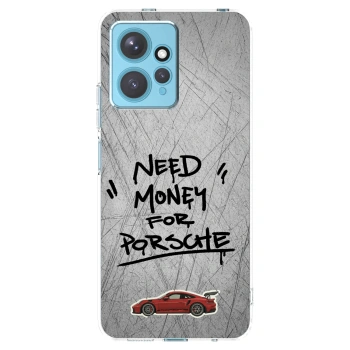 Picasee silikonowe przeźroczyste etui na Xiaomi Redmi Note 12 4G - Grey Drift