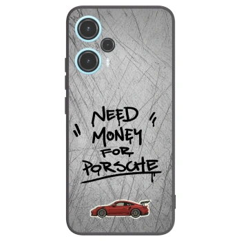 Picasee silikonowe czarne etui na Xiaomi Poco F5 - Grey Drift