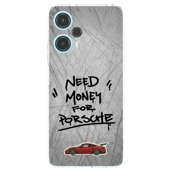 Picasee silikonowe przeźroczyste etui na Xiaomi Poco F5 - Grey Drift