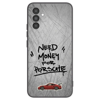 Picasee silikonowe czarne etui na Samsung Galaxy A04s A047F - Grey Drift