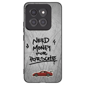 Picasee silikonowe czarne etui na Xiaomi 14 Pro - Grey Drift