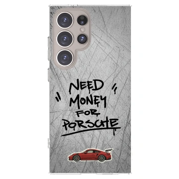 Picasee silikonowe przeźroczyste etui na Samsung Galaxy S24 Ultra S928B 5G - Grey Drift