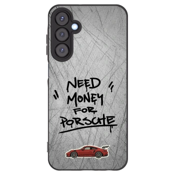 Picasee silikonowe czarne etui na Samsung Galaxy A25 A256B 5G - Grey Drift