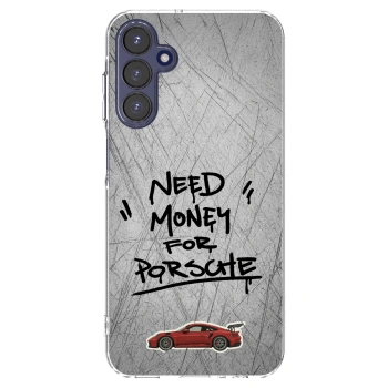 Picasee silikonowe przeźroczyste etui na Samsung Galaxy A15 A155F 4G - Grey Drift