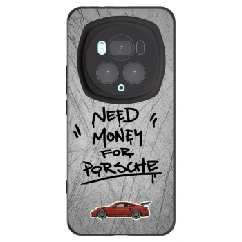 Picasee silikonowe czarne etui na Honor Magic6 Pro - Grey Drift