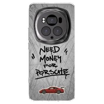 Picasee silikonowe przeźroczyste etui na Honor Magic6 Pro - Grey Drift