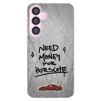Picasee silikonowe przeźroczyste etui na Samsung Galaxy A55 5G A556B - Grey Drift