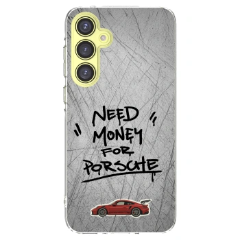 Picasee silikonowe przeźroczyste etui na Samsung Galaxy A35 5G A356B - Grey Drift