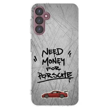 Picasee silikonowe przeźroczyste etui na Samsung Galaxy A05s A057G - Grey Drift