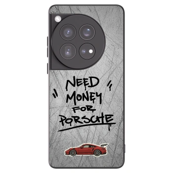 Picasee silikonowe czarne etui na OnePlus 12 5G - Grey Drift