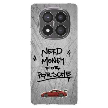 Picasee silikonowe przeźroczyste etui na Xiaomi Redmi Note 14 Pro+ 5G - Grey Drift