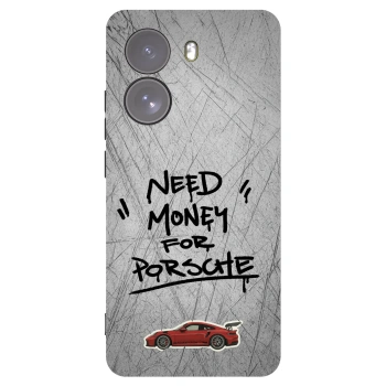 Picasee silikonowe czarne etui na Xiaomi Poco X7 - Grey Drift