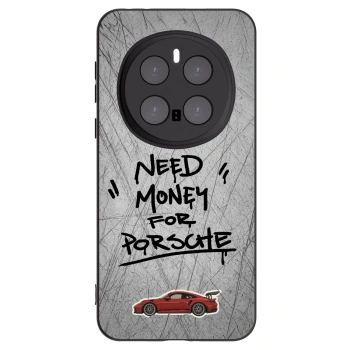 Picasee silikonowe czarne etui na Honor Magic7 Pro 5G - Grey Drift