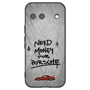 Picasee silikonowe czarne etui na Google Pixel 9 - Grey Drift