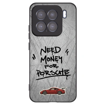 Picasee silikonowe czarne etui na Xiaomi 15 - Grey Drift