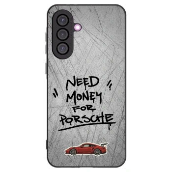 Picasee silikonowe czarne etui na Samsung Galaxy A56 5G A566B - Grey Drift