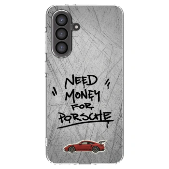 Picasee silikonowe przeźroczyste etui na Samsung Galaxy A56 5G A566B - Grey Drift