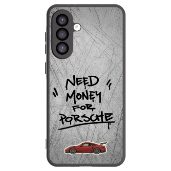 Picasee silikonowe czarne etui na Samsung Galaxy A26 5G A266B - Grey Drift