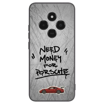 Picasee silikonowe czarne etui na Xiaomi Poco C75 - Grey Drift