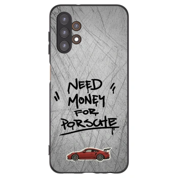 Picasee silikonowe czarne etui na Samsung Galaxy A13 5G - Grey Drift