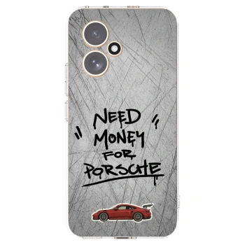 Picasee silikonowe przeźroczyste etui na Honor 400 5G - Grey Drift