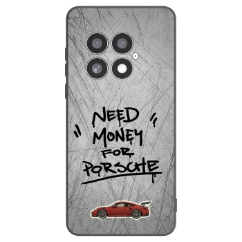 Picasee silikonowe czarne etui na OnePlus 13 5G - Grey Drift
