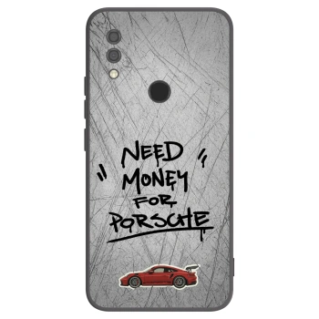 Picasee silikonowe czarne etui na Xiaomi Redmi 7 - Grey Drift