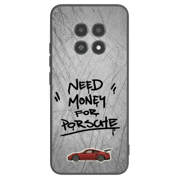 Picasee silikonowe czarne etui na Realme 12X - Grey Drift